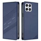 For Honor X8 4G / X30i / Play6T Pro Embossed Multi-functional Wallet Retro Leather Phone Case(Dark Blue) - 2