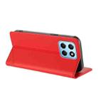 For Honor X8 5G / X6 4G / 70 Lite Embossed Multi-functional Wallet Retro Leather Phone Case(Red) - 3