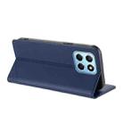 For Honor X8 5G / X6 4G / 70 Lite Embossed Multi-functional Wallet Retro Leather Phone Case(Dark Blue) - 3