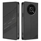 For Honor X9 5G / X9 4G / X30 5G Embossed Multi-functional Wallet Retro Leather Phone Case(Black) - 2