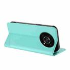 For Honor X9 5G / X9 4G / X30 5G Embossed Multi-functional Wallet Retro Leather Phone Case(Mint Green) - 3