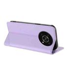 For Honor X9 5G / X9 4G / X30 5G Embossed Multi-functional Wallet Retro Leather Phone Case(Light Purple) - 3