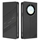 For Honor X40 / X9a / Magic5 Lite Embossed Multi-functional Wallet Retro Leather Phone Case(Black) - 2