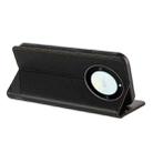 For Honor X40 / X9a / Magic5 Lite Embossed Multi-functional Wallet Retro Leather Phone Case(Black) - 3