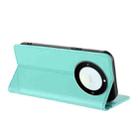 For Honor X40 / X9a / Magic5 Lite Embossed Multi-functional Wallet Retro Leather Phone Case(Mint Green) - 3