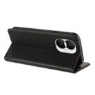 For Honor X40i Embossed Multi-functional Wallet Retro Leather Phone Case(Black) - 3