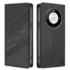 For Honor Magic6 Lite / X9b 5G Embossed Multi-functional Wallet Retro Leather Phone Case(Black) - 2