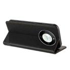 For Honor Magic6 Lite / X9b 5G Embossed Multi-functional Wallet Retro Leather Phone Case(Black) - 3