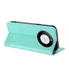For Honor Magic6 Lite / X9b 5G Embossed Multi-functional Wallet Retro Leather Phone Case(Mint Green) - 3
