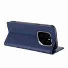 For Honor GT Pro Embossed Multi-functional Wallet Retro Leather Phone Case(Dark Blue) - 3