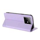 For Honor X60 GT Embossed Multi-functional Wallet Retro Leather Phone Case(Light Purple) - 3