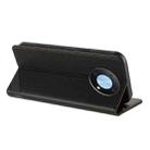 For Huawei Enjoy 50 Pro / nova Y90 Embossed Multi-functional Wallet Retro Leather Phone Case(Black) - 3