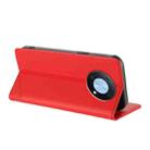 For Huawei Enjoy 50 Pro / nova Y90 Embossed Multi-functional Wallet Retro Leather Phone Case(Red) - 3