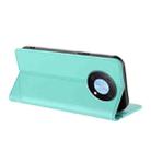 For Huawei Enjoy 50 Pro / nova Y90 Embossed Multi-functional Wallet Retro Leather Phone Case(Mint Green) - 3