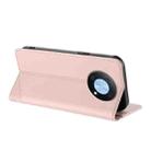 For Huawei Enjoy 50 Pro / nova Y90 Embossed Multi-functional Wallet Retro Leather Phone Case(Pink) - 3