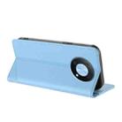 For Huawei Enjoy 50 Pro / nova Y90 Embossed Multi-functional Wallet Retro Leather Phone Case(Light Blue) - 3