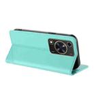 For Huawei Enjoy 70 Embossed Multi-functional Wallet Retro Leather Phone Case(Mint Green) - 3