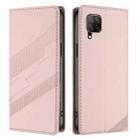 For Huawei P40 Lite 4G / nova 6 SE Embossed Multi-functional Wallet Retro Leather Phone Case(Pink) - 2