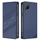 For Huawei P40 Lite 4G / nova 6 SE Embossed Multi-functional Wallet Retro Leather Phone Case(Dark Blue) - 2