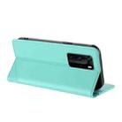 For Huawei P40 Pro Embossed Multi-functional Wallet Retro Leather Phone Case(Mint Green) - 3