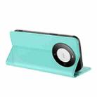 For Huawei Mate 60 Pro / 60 Pro+ Embossed Multi-functional Wallet Retro Leather Phone Case(Mint Green) - 3