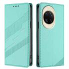 For Huawei nova 14 Embossed Multi-functional Wallet Retro Leather Phone Case(Mint Green) - 2