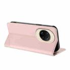 For Huawei nova 14 Embossed Multi-functional Wallet Retro Leather Phone Case(Pink) - 3