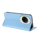 For Huawei nova 14 Embossed Multi-functional Wallet Retro Leather Phone Case(Light Blue) - 3