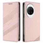 For Huawei nova 14 Pro Embossed Multi-functional Wallet Retro Leather Phone Case(Pink) - 2