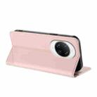 For Huawei nova 14 Pro Embossed Multi-functional Wallet Retro Leather Phone Case(Pink) - 3