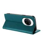 For Huawei nova 14 Ultra Embossed Multi-functional Wallet Retro Leather Phone Case(Dark Green) - 3