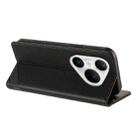 For Huawei Pura 80 Pro+ Embossed Multi-functional Wallet Retro Leather Phone Case(Black) - 3