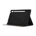 For Samsung Galaxy Tab S8+ / Tab S8 Plus /  Tab S7 FE / Tab S7+ / T970 Horizontal Flip Elasticity PU + TPU Leather Case with Holder(Gold) - 5