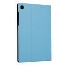 For Samsung Galaxy Tab A7 / T500 Horizontal Flip Elasticity PU + TPU Leather Case with Holder(Blue) - 3