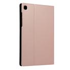 For Samsung Galaxy Tab A7 / T500 Horizontal Flip Elasticity PU + TPU Leather Case with Holder(Rose Gold) - 3