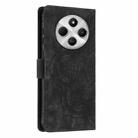 For Redmi 14C / A4 5G Mandala Embossed Retro Frosted Leather Phone Case(Black) - 3