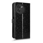 For Doogee Note 59 / Note 59 Pro Honeycomb Dot Texture Leather Phone Case(Black) - 3