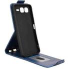 For Infinix Smart 10 Plus 4G Magnetic Vertical Flip Leather Phone Case with Buckle(Blue) - 3