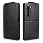 For Infinix Hot 60i 4G / Hot 60 5G Magnetic Vertical Flip Leather Phone Case with Buckle(Black) - 2