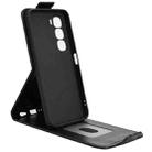 For Infinix Hot 60i 4G / Hot 60 5G Magnetic Vertical Flip Leather Phone Case with Buckle(Black) - 3