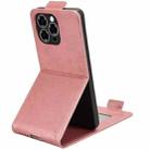 For Doogee Note 58 / Note 58 Pro Magnetic Vertical Flip Leather Phone Case with Buckle(Rose Gold) - 3