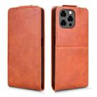 For Doogee Note 58 / Note 58 Pro Magnetic Vertical Flip Leather Phone Case with Buckle(Brown) - 2
