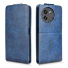 For Doogee Note 59 / Note 59 Pro Magnetic Vertical Flip Leather Phone Case with Buckle(Blue) - 2