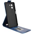 For Doogee Note 59 / Note 59 Pro Magnetic Vertical Flip Leather Phone Case with Buckle(Blue) - 3