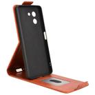 For Doogee Note 59 / Note 59 Pro Magnetic Vertical Flip Leather Phone Case with Buckle(Brown) - 3