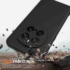 For Honor Magic7 Pro Shockproof Silicone Magsafe Phone Case(Black) - 2