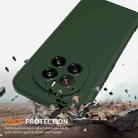 For Honor Magic7 Shockproof Silicone Magsafe Phone Case(Dark Green) - 2