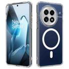 For OnePlus 13 MagSafe Clear Acrylic PC Hybrid TPU Phone Case(Transparent) - 1