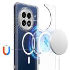 For OnePlus 13 MagSafe Clear Acrylic PC Hybrid TPU Phone Case(Transparent) - 2