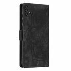 For Samsung Galaxy A53 5G Mandala Embossed Retro Frosted Leather Phone Case(Black) - 3